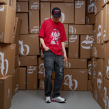  Áo thun Acmé de la vie - ADLV AE LOGO ASTRONAUT ARTWORK RED 