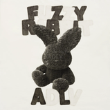  Áo thun Acmé de la vie - ADLV FUZZY FONT RABBIT CREAM 