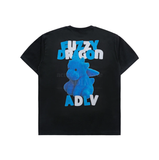  Áo thun Acmé de la vie - ADLV FUZZY FONT DRAGON BLACK 