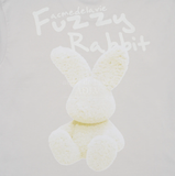  Áo thun Acmé de la vie - ADLV Doodle Fuzzy Rabbit Grey 
