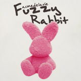  Áo thun Acmé de la vie - ADLV Doodle Fuzzy Rabbit Cream 