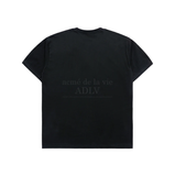  Áo thun Acmedelavie - ADLV MY NAME IS FUZZY RABBIT BLACK 