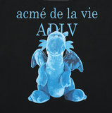 Áo thun Acmé de la vie - ADLV FUZZY DRAGON ARTWORK BLACK 