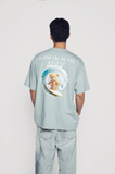  Áo thun Acmé de la vie - ADLV SURF BEAR BLUE MINT 