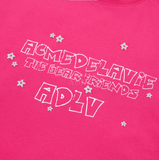  Áo thun Acmé de la vie - ADLV BEAR FRIENDS DOODLE ARTWORK PINK 