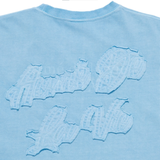 Áo thun Acmé de la vie - ADLV APPLIQUE LOGO PIGMENT BLUE 
