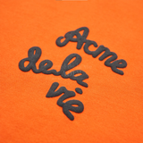  Áo thun Acmé de la vie - ADLV SCRIPT LOGO ORANGE 