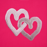  Áo thun Acmé de la vie - ADLV FUZZY HEART PINK 