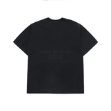 Áo thun Acmé de la vie - ADLV LETTERING RABBIT BLACK 
