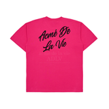  Áo thun Acmé de la vie - ADLV IN SCRIPT LOGO PINK 
