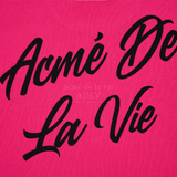  Áo thun Acmé de la vie - ADLV IN SCRIPT LOGO PINK 