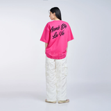  Áo thun Acmé de la vie - ADLV IN SCRIPT LOGO PINK 