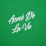  Áo thun Acmé de la vie - ADLV IN SCRIPT LOGO GREEN 