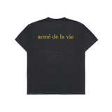  Áo thun Acmé de la vie - ADLV BASIC LOGO BIO WASHING BLACK 