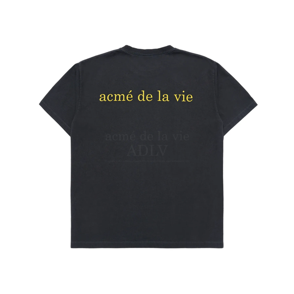 Áo thun ADLV BASIC LOGO BIO WASHING BLACK