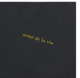  Áo thun Acmé de la vie - ADLV BASIC LOGO BIO WASHING BLACK 