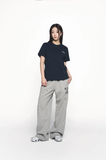  Áo thun ADLV - Acmé de la vie  French Rabbit Silhouette Woman Navy 