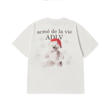  Áo thun ADLV - Acmé de la vie Snow Bear Cream 