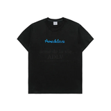  Áo thun ADLV - Acmé de la vie Chain Embossing Script Printing Black 