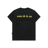  Áo thun ADLV - Acmé de la vie Baby Face Headset Boy Lettering Black 