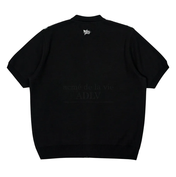  Áo Sweater ADLV - Acmé de la vie Knit Zip Up Straight Black 