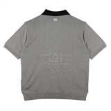  Áo Sweater ADLV - Acmé de la vie Knit Zip Up Wave Pattern Grey 