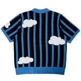  Áo Sweater ADLV - Acmé de la vie Cloud Logo Short Sleeve Knit Black 