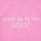  Hoodie Acmé de la vie - ADLV Basic Logo Rivet Point Pink 