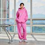  Hoodie Acmé de la vie - ADLV Basic Logo Rivet Point Pink 