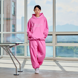  Hoodie Acmé de la vie - ADLV Basic Logo Rivet Point Pink 