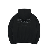  Hoodie Acmé de la vie - ADLV Fuzzy Rabbit Black 
