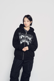  Áo Hoodie Acmé de la vie - ADLV Zip Up Graffiti Artwork Black 