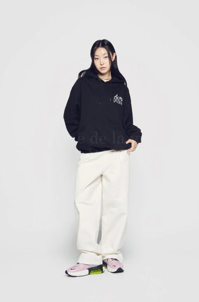  Hoodie Acmé de la vie - ADLV Doodle Rabbit Black 