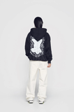  Hoodie Acmé de la vie - ADLV Doodle Rabbit Black 