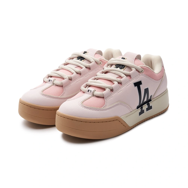  Giày MLB Korea Chunky Wide LA Dodgers Pink - 3ASXCCW3N-07PKS 