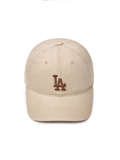 Nón MLB Basic Washed Unstructured Ball Cap LA Dodgers Beige - 3ACPVV14N-07BGL 