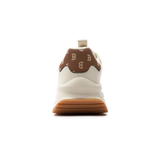  Giày MLB Chạy Bộ Korea Chunky Runner Classic Monogram Boston Red Sox Brown - 3ASHCRM3N-43BRS 