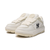  Giày MLB Chunky Liner Wide New York Yankees Cream - 3ASXCLW4N-50CRS 