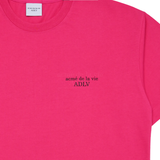  Áo thun ADLV - Acmé de la vie Basic Logo Season2 Pink 