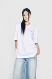  Áo thun Acmé de la vie - ADLV Ribbon Basic Logo White 