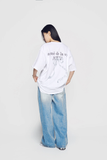  Áo thun Acmé de la vie - ADLV Ribbon Basic Logo White 
