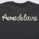  Áo thun ADLV - Acmé de la vie Chain Embossing Script Printing Grey 