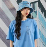  Áo thun MLB Megalogo Paisley LA Dodgers L.Blue - 3ATSI0124-07BLL 