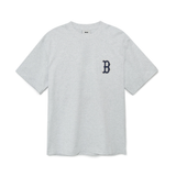  Áo thun MLB Classic Monogram Big Logo Boston Red Sox L.Melange Grey - 3ATSM0233-43MGL 