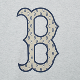  Áo thun MLB Classic Monogram Big Logo Boston Red Sox L.Melange Grey - 3ATSM0233-43MGL 