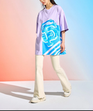  Áo thun MLB Pop Art Graphic Mega San Francisco L.Lavender - 3ATSL0433-14LDL 