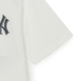  Áo thun MLB Denimlike Monotive Over Fit Tshirt NY Yankees - 3ATSM1053-50IVS 