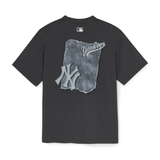  Áo thun MLB Denimlike Monotive Over Fit T Shirts NY Yankees - 3ATSM1053-50CGS 