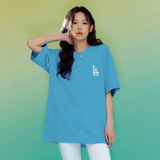  Áo thun MLB Illusion Clipping LA Dodgers Tshirt Blue - 3ATSU2033-07ABD 