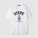  Áo Thun WHOAU [Unisex] - Steve Patch Short Sleeve T-Shirt - WHRAE3794U 